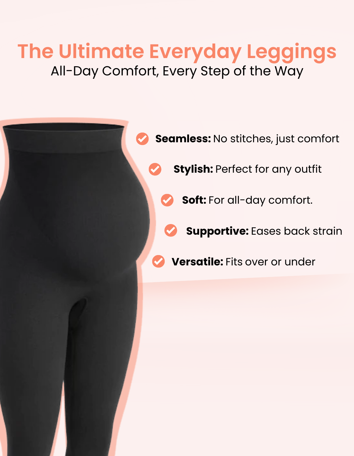 Mamafique™ Maternity Leggings